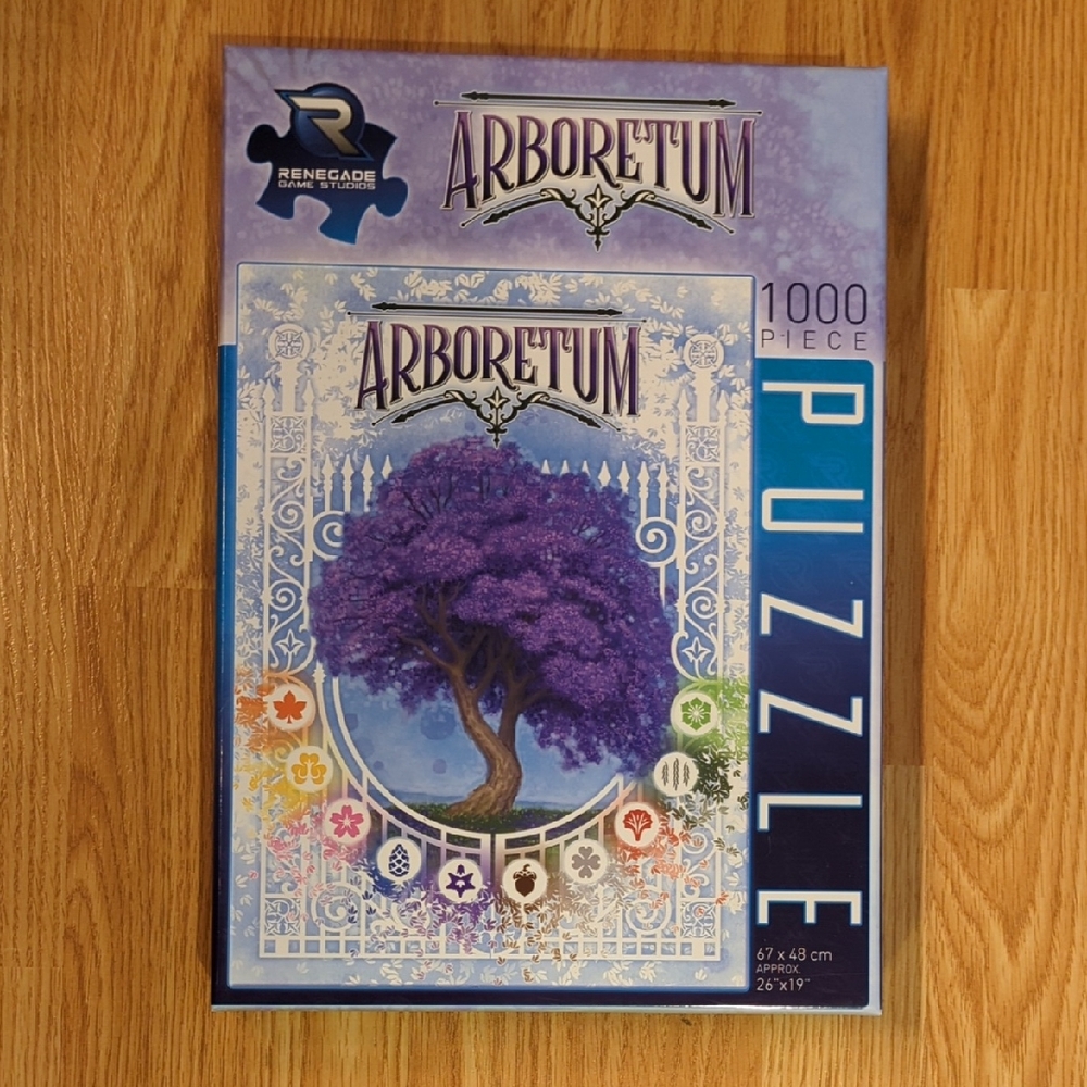 Renegade Game Studios 1000 Piece Puzzle "Arboretum"
